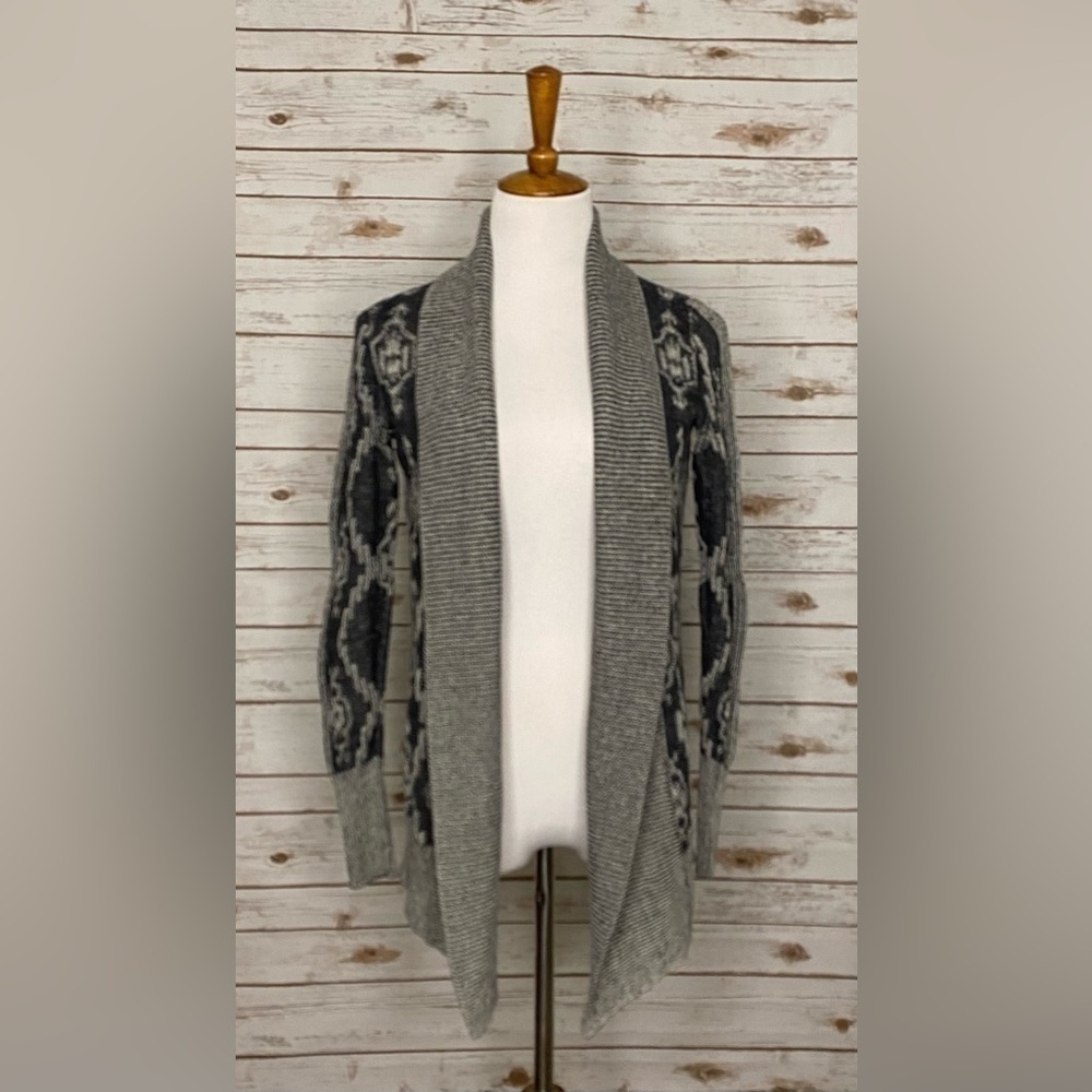 Urban Outfitters Ecote cozy black/grey open front cardigan sweater